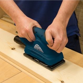 150 W Silverstorm vlakschuurmachine, 90 x 187 mm 150 W