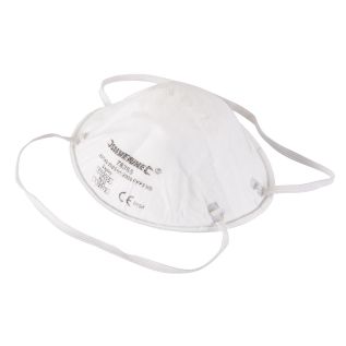 Gevormd FFP2 stofmasker displaydoos, 20 pk. FFP2, enkel gebruik
