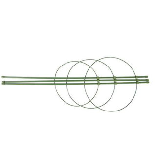 Planten steunring, 3 rijen