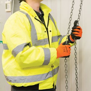 2-kleurige, reflecterende jas, klasse 3 L 100 - 108 cm