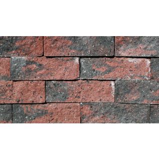 Rood-Zwart Splijtblokken 300 x 150 x 100 mm