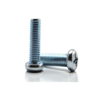 D7985H RVS A2 Bck-Schroef Ph M 3 x 12mm Bolcolinderkop schroef