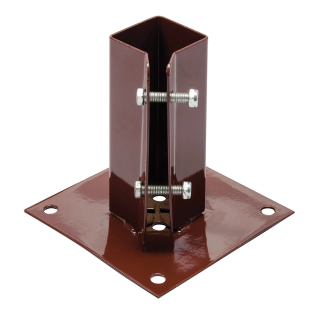 Fixman - Vast te bouten paalhouder