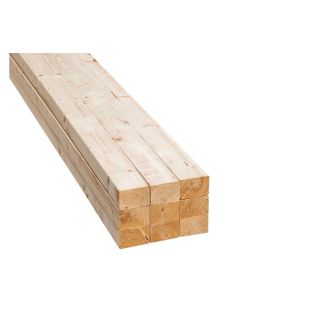 Vuren C Geschaafd Ronde Hoek FSC 50x75mm