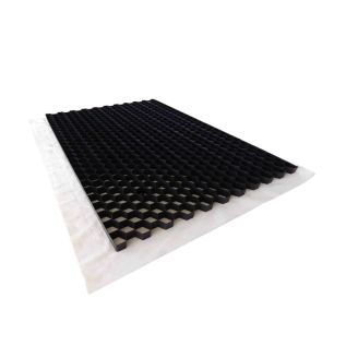 Nidagravel Grit panels Black 120x80x3 cm