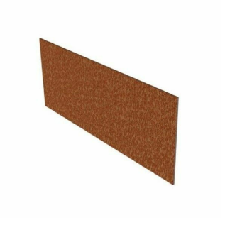 Cortenstaal borderrand recht 1000 MM