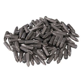 Cr-V kruiskopschroevendraaier bits, 100 pk.