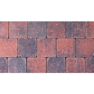 Rood-Zwart Kobbelstones getrommeld