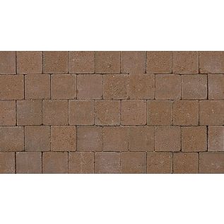 Terracotta Kobbelstones getrommeld